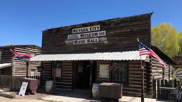 Nevada City Museum Entrance