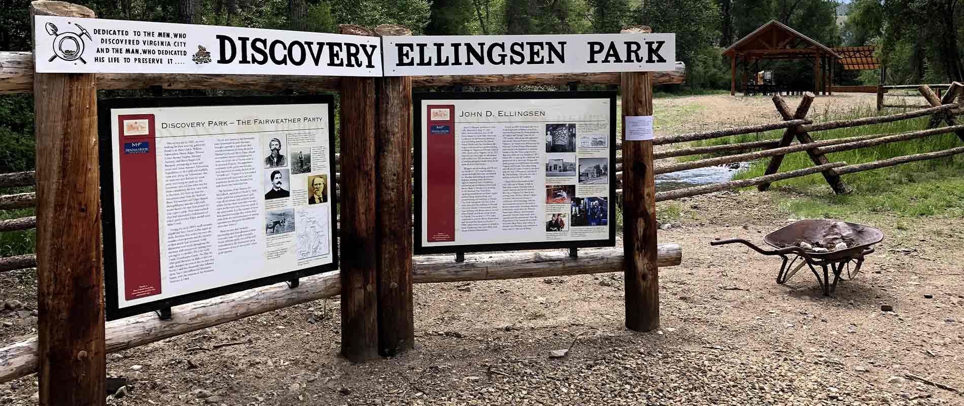 Discovery Park Interpretive Sign