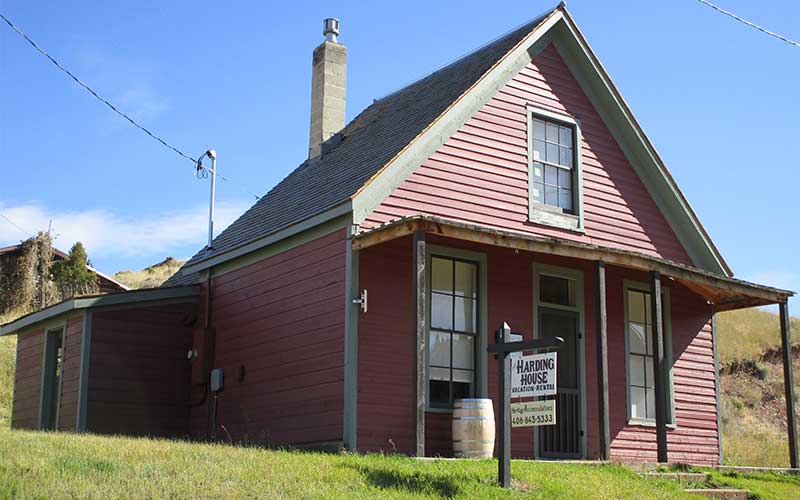 Harding House after restoration